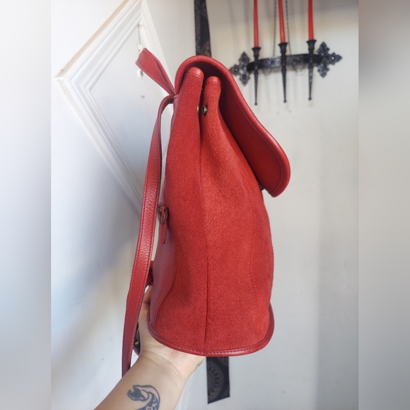 Vintage Coach Red Berkley Convertible Backpack 9016 ❤️🥀 - Picture 4 of 16